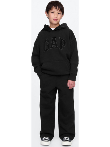 Gap Vintage Soft Baggy Παιδικό Παντελόνι Φόρμας Μαύρο 604731001