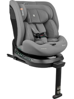 KikkaBoo i-Orbit 2025 Κάθισμα Αυτοκινήτου i-Size 0-36kg ISOfix Light Grey