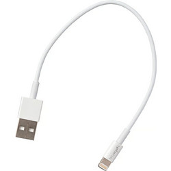 USB-A to Lightning Cable 0.2m White 5708504635142