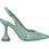 Menbur Γόβες Slingback με Λεπτό Ψηλό Τακούνι & Στρας Τιρκουάζ 23830