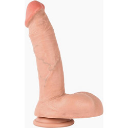 Xise Cock Queen Gerald Ρεαλιστικό Dildo με Βεντούζα & Όρχεις 26.5cm Flesh