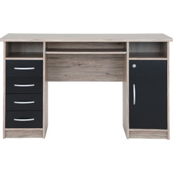 PoliHome Sorpeso Σετ Γραφείο Ξύλινο 126x55x77cm 162861979