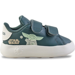 Adidas Advantage Mandalorian CF Παιδικά Sneakers Πετρόλ IH6258