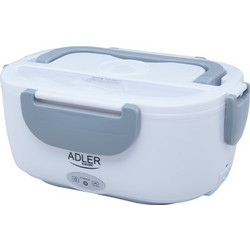 Adler AD-4474 Ηλεκτρικό Δοχείο Φαγητού Πλαστικό 1.1lt Λευκό Γκρι