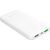 Puro Power Bank 10000mAh 12W με 2 Θύρες USB-A & Θύρα USB-C White