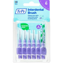 Tepe Original Μεσοδόντια Βουρτσάκια 1.1mm Μωβ 6τμχ