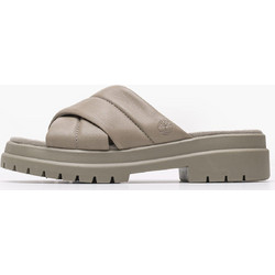 Timberland Δερμάτινα Γυναικεία Σανδάλια Μπεζ TB0A63SJEO1