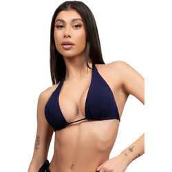 Luna Bikini Top Τριγωνάκι με Ενίσχυση Navy Μπλε 94400