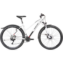 Ideal Zigzag Suv Cues Γυναικείο Ποδήλατο Trekking 29" Αλουμινίου με 18 Ταχύτητες και Δισκόφρενα Λευκό