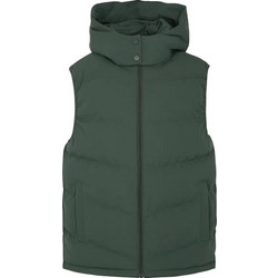Fila Αμάνικο Ανδρικό Μπουφάν Χειμωνιάτικο Puffer Χακί APERMF24002-600