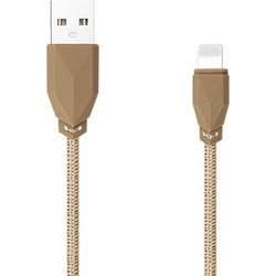 Awei CL-981 Braided USB-A to Lightning Cable 1m Golden GK661798