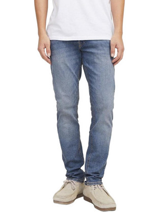 Jack & Jones Ανδρικό Τζιν Παντελόνι Ελαστικό Κανονική Εφαρμογή Μπλε 12258826