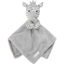 Baby Town Zebra Πανάκι Παρηγοριάς Γκρι