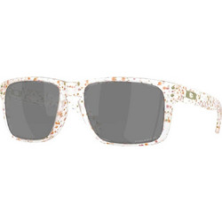 Oakley OO9102 AG Ανδρικά Γυαλιά Ηλίου Τετράγωνα Κοκάλινα Λευκά με Μαύρο Φακό