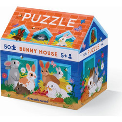 Παιδικό Puzzle Crocodile Creek 3D Bunny House 50 Κομμάτια