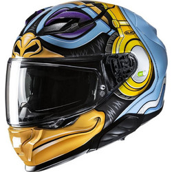HJC F71 Monkey DJ MC23 Blue Yellow Κράνος Μηχανής Full Face 1450gr