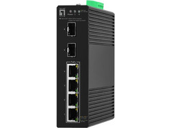 LevelOne IGS-2106P Managed L2 Switch με 4 Θύρες Ethernet 1000Mbps και 2 SFP θύρες