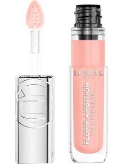 L'Oreal Paris Plump Ambition Hyaluron 201 Milk Nu Lip Oil με Χρώμα 5ml