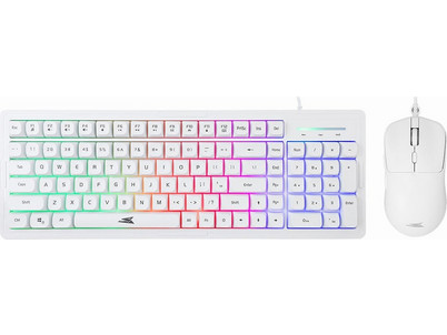 Baracuda Orca BGC-012 Σετ Gaming Πληκτρολόγιο RGB White