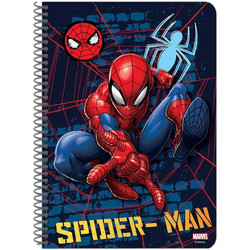Must Spider-Man Σπιράλ Τετράδιο Ριγέ B5 60 Φύλλων 2 Θεμάτων Μπλε Κόκκινο 000508412