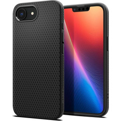 Spigen Liquid Air Back Cover Black (iPhone 16e)