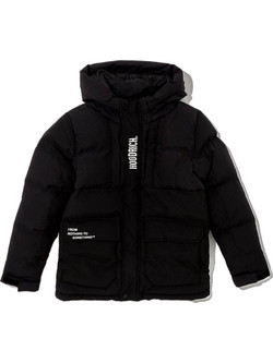 Hoodrich Παιδικό Μπουφάν Χειμωνιάτικο Puffer Μαύρο HJ03240005