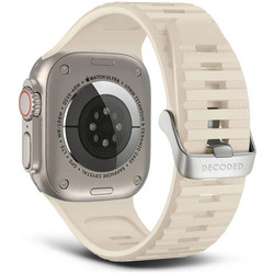 Decoded Traction Ultra Λουράκι Σιλικόνης White (Apple Watch 42 / 44 / 45 / 49mm)