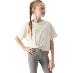 4F Παιδικό T-Shirt Κοντομάνικο Μπεζ 4FJWSS25TTSHF1872-11S