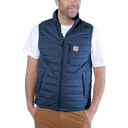 Carhartt Grilliam Αμάνικο Ανδρικό Μπουφάν Puffer Μπλε 102286-476