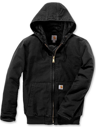 Carhartt Ανδρικό Μπουφάν Τζιν Μαύρο 104050-BLK