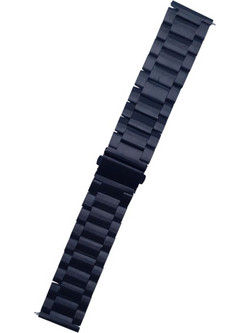 Naxius Steel Λουράκι Μεταλλικό Black (Naxius NXSWW-11)