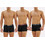Apple Boxer Ανδρικά Μποξεράκια Σετ 3Pack Μαύρα 0114965