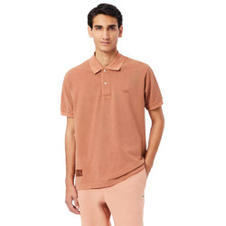 Lacoste Ανδρική Μπλούζα Polo Κοντομάνικη Πορτοκαλί 3PH9868-I1K