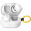 Powertech PT-1393 Ακουστικά Bluetooth In Ear Ανθεκτικά στο Νερό White