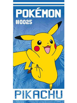 Pokemon Alola Παιδική Πετσέτα Θαλάσσης Μπλε 70x140cm CBX2408005POK