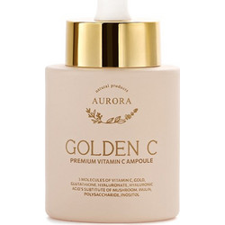 Aurora Golden C Ενυδατικό Serum Προσώπου για Λάμψη με Βιταμίνη C 30ml
