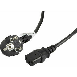 Lanberg CA-C13C-11CC-0030-BK Καλώδιο Τροφοδοσίας Schuko to IEC C13 3m