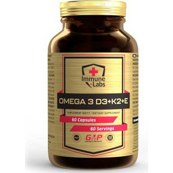 Immune Labs Omega 3 D3 K2 & E 60 Κάψουλες