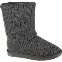 Emu Australia Bartle Γυναικεία Μποτάκια Ανθρακί με Γούνα W13142-DAGR