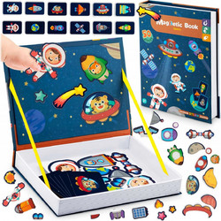 Ricokids Μαγνητικό Παιχνίδι Παζλ Διάστημα 777001