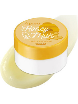 A'pieu Honey & Milk Κρεμώδης Μάσκα Χειλιών για Ενυδάτωση με Μέλι 6gr