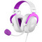 Havit H2002D Gaming Headset Over Ear White Purple Havit H2002D Gaming Headset Over Ear White Purple