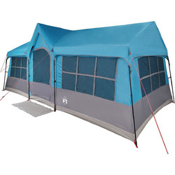 vidaXL Σκηνή Camping Τούνελ 12 Ατόμων 622x295x238cm 4100701