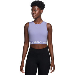 Nike Pro Dri-FIT 365 Γυναικείο Αθλητικό Crop Top Λιλά FZ3615-084