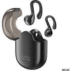 WK WS-03 Ακουστικά Bluetooth Earbud Black