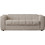 Woodwell Norris Τριθέσιος Καναπές Κρεβάτι Εκρού 209x99x70cm Ε9530,1