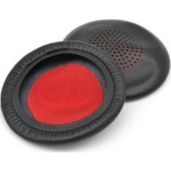 Poly Ανταλλακτικά Μαξιλαράκια Ακουστικών Earpads για Savi 7300 Μαύρα Κόκκινα