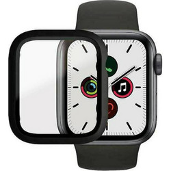 PanzerGlass Full Body Πλαστική Θήκη Tempered Glass για Apple Watch 4 / 5 / 6 / SE 40mm Μαύρη