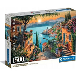 Puzzle Clementoni Ο Δρόμος Προς Το Λιμάνι 1500 Κομμάτια