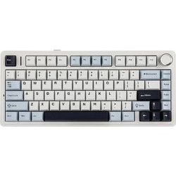 Aula F75 Ασύρματο Μηχανικό Gaming Πληκτρολόγιο 65% με LEOBOG Reaper Διακόπτες RGB White